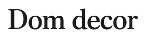 Domdecor
